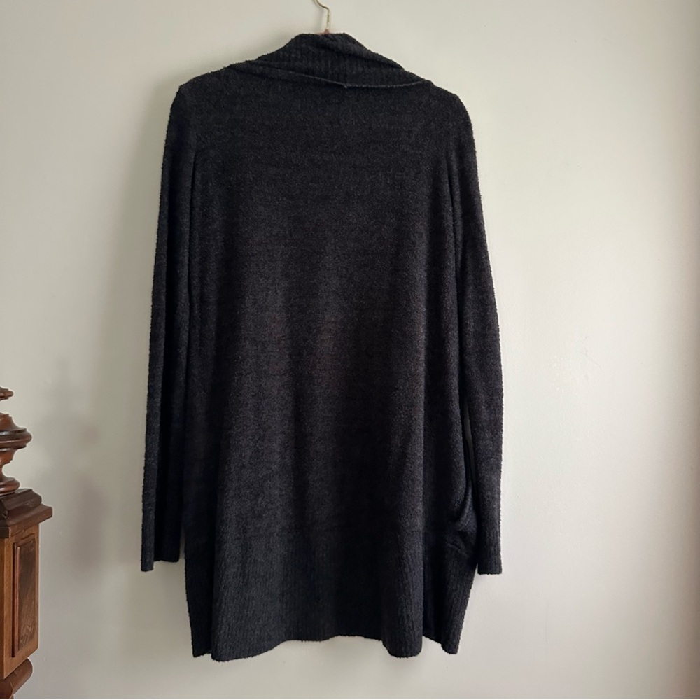 Barefoot Dreams • CozyChic Lite Circle Cardi in Carbon - Picture 7 of 7